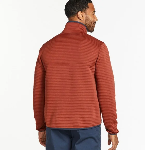 L.L. Bean Men's Airlight Knit Pullover Red Size Small - Picture 2 of 7